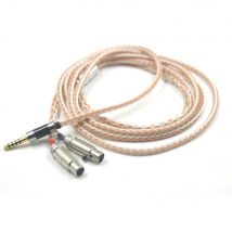 16-adriges Kopfhörer kabel für audeze LCD-2, LCD-3, LCD-4, LCD-X, LCD-XC xlr 4,4mm 6,35mm 2m 3m Upgrade Silber kabel