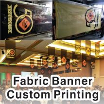 Custom Full Color Huge Vinyl Fabric PVC Banner Flag Advertising Promotion Celebration Sale Open Sotre Garage Sign, Any Size