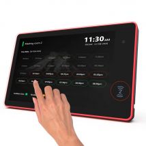 10,1 Zoll Poe Android Industrie Tablet PC mit LED-Bar-Mehrfarben-NFC-Kamera für Konferenz