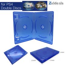Ersatzhülle für PS4 Game Double Disc Ersatz Blue Game Blu-Ray Box 2 CD