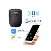 Inrico B01 Zello Mini Feuerzeuglautsprecher Drahtloses Mikrofon PTT Android Walkie Talkie Mikrofone