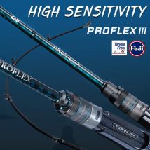 TSURINOYA Bass-Angelrute PROFLEX III 1,95 m 2,01 m 2,10 m 2,21 m ML M L FUJI Guide Ultraleichte