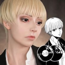 Bio-essenza 1 paio di lenti a contatto cosplay per occhi Lenti bianche Lenti per occhi neri Lenti anime Halloween Yelena Cosplay