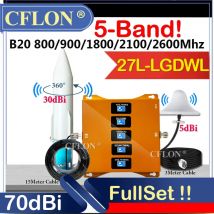Fünf-Band-Mobilfunk verstärker B20 800 900 1800 2100 2600MHz 4G Mobiltelefon verstärker GSM Repeater 2 G3G4G Datensignal verstärker
