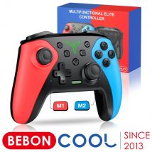 Mando inalámbrico para Nintendo Switch/Nintendo Switch OLED, Gamepad con modo de PC, Joystick con activación programable para Nintendo Switch Accessories