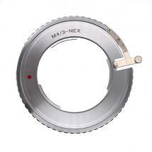 Für Micro Four Thirds M4/3 Objektiv – Sony E-Mount-Kamera M4/3-NEX M4/3-E Mount-Adapterring NEX A5000 A6000 A7 A9 ZV-Serie usw.