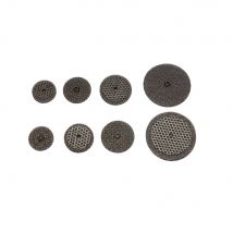 5PCS Mesh für WIG-Schweißen weiße Keramikdüse