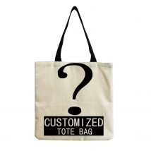 Persönliche Anpassen Frauen Tote Tasche Leinen Tasche Im Freien Mit Druck Logo Gewohnheit Ihre Bilder Einkaufen Taschen DIY Hand Schulter Taschen