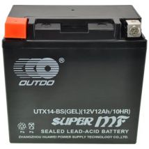Motorradbatterie Ytx14-Bs-Gel Gelbatterie