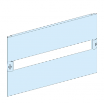 Schneider Electric-Cyberall-front plate housing modular 4 modules height 20cm achura 50cm reference: