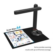 NETUM Book Scanner T101 Autofocus Document Scanner Max A4 formato A3 con lampada da tavolo a Led OCR intelligente per l'home Office familiare
