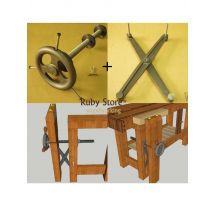 Complete Hardware for Roubo Workbench HEAVY DUTY LEG VISE, T.DEER LV-4530BW + LV-X + 3PCS Wooden Knobs, Woodshop Tools