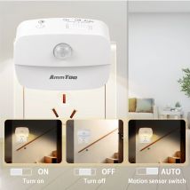 UNS Europäischen Stecker LED Nachtlicht PIR Motion Sensor Licht Smart Lampe 110V 220V AAA Batterie Für Schlafzimmer badezimmer Korridor Schrank