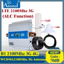 2100 3G Verstärker WCDMA 2100MHz Handy Signal Booster 3G 2100MHz GSM Signal Repeater UMTS2100Mhz Handy Verstärker 3G 4G