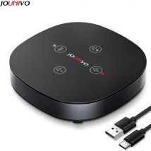 Microfono per conferenze omnidirezionale con altoparlante per Zoom, riunioni, vivavoce per Computer Desktop USB con controllo muto