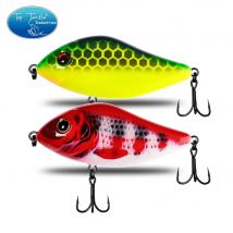 Powolne zanurzanie Jerk przynęty połowów przynęty 60mm 80mm 100mm dla szczupaka Pesca Bass nowy