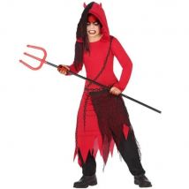 Child demon costume for Halloween party carnival theater polyester scary costumes