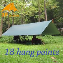 3F UL Getriebe Ultraleicht Plane Outdoor Camping Überleben Sun Shelter Schatten Markise Silber Beschichtung Pergola Wasserdicht Strand Zelt