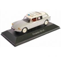Atlas-Kollektionen, Krankenwagen-ID 19 Break 1964, Maßstab 1:43, Atlas-Krankenwagen-Sammlung, Druckguss-Miniatur, Originalverpackung, Identifikationsbasis, Oldtimer, ausgezeichnetes Finish und Pflege