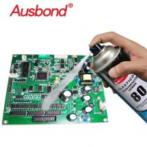 Spray Protector Aislante Transparente Ausbond® Plasticote 80 para PCB - Protección Contra Humedad, Corrosión, Moho, Radiación UV, Vibración y Temperaturas Extremas - Ideal para Electrónica y Circuitos