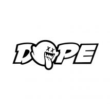 Dope Graffiti Vinyl Art Car Decals Decoration Water Proof Dope Word Car Window Car Truck Bumper Door Stickers Decoration