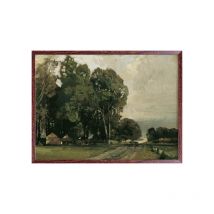Countryside Nature Landscape Oil Painting Canvas Prints Farmhouse Wall Art Pictures Rural Scenery Poster Living Room Home Decor