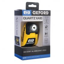 Oxford Lk216 Quarz Xa10 – Motorrad-Scheibenschloss mit 10-mm-Riegelalarm