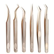 8 arten Wimpern Verlängerung Pinzette für Klassische Wimpern Leicht Fan Lash Russische Volumen Wimpern Akzeptieren Machen Eigenen Logo Whoesale