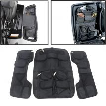 Set di borse interne per organizer per coperchio Tour Pak con borsa rigida nera per moto per modelli Touring 1993-2013