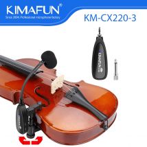 Kimafun 2,4g Musik instrument Funk mikrofon für klassische Violine Video/Audio-Aufnahme Musiker Bühnen performance Youtube