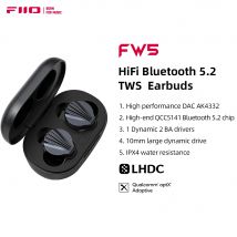 FiiO FW5 TWS Bluetooth 5.2 Earphone True Wirless Earbuds 10mm Dynamic Driver Earphone LHDC/aptX