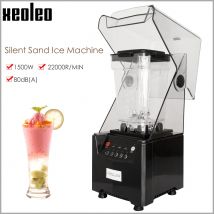 Xeoleo Lebensmittel mixer Kommerziellen mixer 1500w Sound isolierung Lebensmittel Prozessor Smoothie