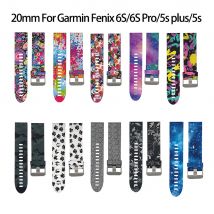 20mm Armband für Garmin Fenix 5s/Fenix 5s plus/Fenix6s 6s Pro Smartwatch Armband Silikon Armband für