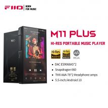 FiiO M11 Plus Music Player MP3 Hi-Res Android 10/MQA/Bluetooth 5.0 5.5inch 64G Snapdragon 660 with