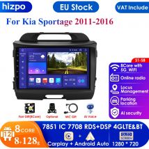 8G+128G AI Voice 2 Din Android Auto Radio For KIA Sportage 3 2010-2016 2015 Carplay Car Multimedia