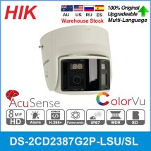 HIKVISION Panoramic IP Camera 8MP 4K DS-2CD2387G2P-LSU/SL 4MP HD DS-2CD2347G2P-LSU/SL ColorVu