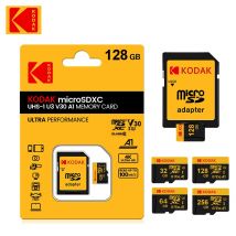 Kodak microsd speicher karte 128gb 256gb bis zu mb/s class10 u3 32gb 64gb tf karte 4k hd mit