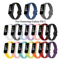 Silikon Sport Band Strap Für Samsung Galaxy Fit 2 SM-R220 Uhr Armband Ersatz Armband Für Samsung