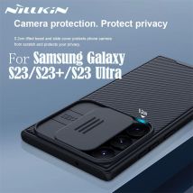 NILLKIN Für Samsung Galaxy S23 Ultra Fall CamShield Pro Slide Kamera Objektiv Zurück Abdeckung Für