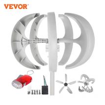 VEVOR Vertical Axis Wind Turbine 12V 600W Alternative Energy Generator VAWT Small Windmill Free