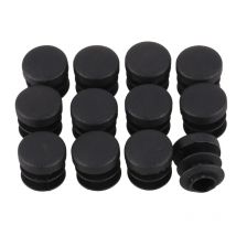 Retail Chair Table Legs Plug 14mm Diameter Round Plastic Cover Thread Inserted Tube 12 PCS