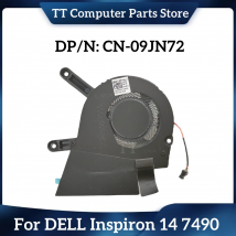 TT New Original For DELL Inspiron 14 7490 Laptop Heatsink Cooling Fan 09JN72 CN-09JN72 9JN72 Fast Ship