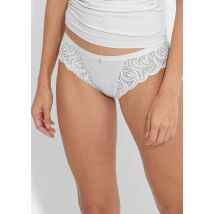 Hüftslip mit weichem Softbund - weiß - Gr. 44 von Goldner Fashion
