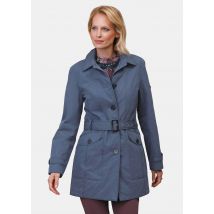 Trench ouatiné - bleu - Gr. 44 de Goldner Fashion