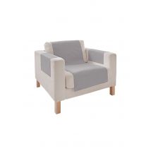 Jetés de fauteuil et de canapé - gris - Gr. 50 x 140 cm de Goldner Fashion