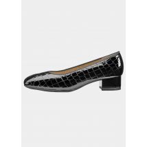 Escarpins - noir / kroko - Gr. 41,5 de Goldner Fashion