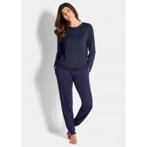 Tenues de détente en jersey 2 pièces - marine - Gr. 44 de Goldner Fashion