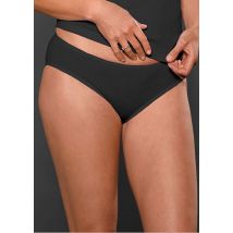 Slip aus Reiner Baumwolle - schwarz - Gr. 44 von Goldner Fashion