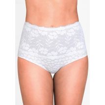 Elégant panty avec dentelle - blanc - Gr. 42 de Goldner Fashion