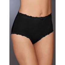 Taillenslip im 3er-Pack - schwarz - Gr. 38 von Goldner Fashion